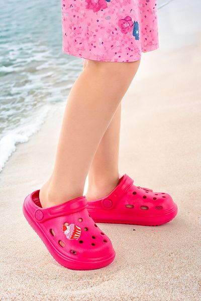KARAMAZI Girl's EVA Slippers - Beach, Pool, School, Nursery - Twg 755