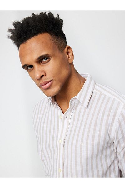 Loft Beige Men's Shirt - Lf2029706