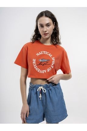 Loft Kad n T shirt Lf2035323 Coral Fiyat Yorumlar Trendyol