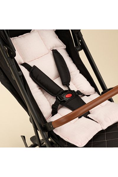 Yunikobaby Pink Muslin Muslin Baby Stroller Cushion