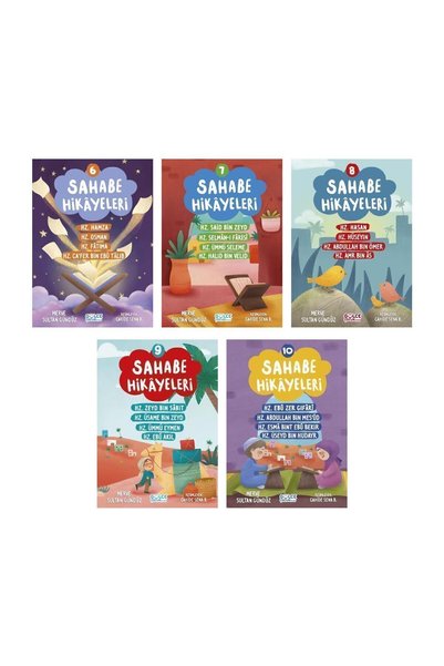 Timaş Çocuk Gülce Çocuk Sahabe Hikayeleri Set (10 Kitap)</DNTCTMS> -  Merve Sultan Daytime Ktp