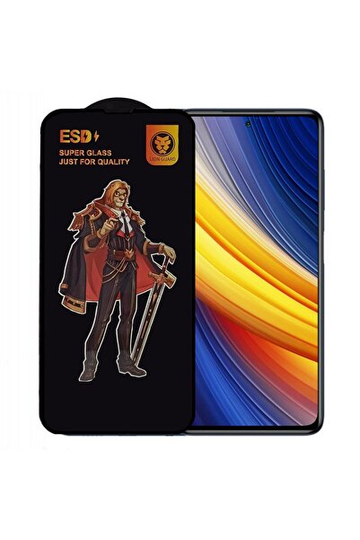 bzontech Poco X3 Pro Anti Statik Ekran Koruyucu Toz Tutmayan Kırılmaz Cam