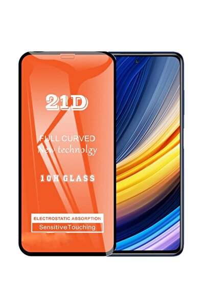bzontech Poco X3 Pro Ekran Koruyucu 21d Tam Kaplayan Kırılmaz Cam Kavisli 901...