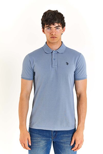 U.S. Polo Assn. يو اس بولو اسن GTP04IY024 تي شيرت رجالي -1792406 إنديجو