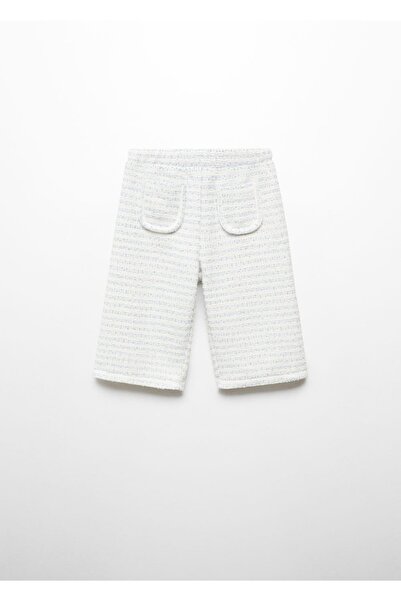 MANGO Baby Dokuma culotte pantolon