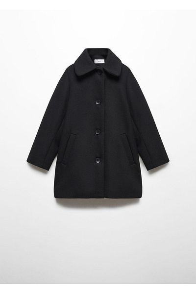 MANGO Kids Black Jacket for Kids