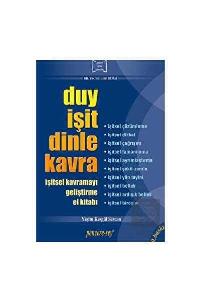 Pegem Akademi Yayıncılık Duy İşit Dinle Kavra