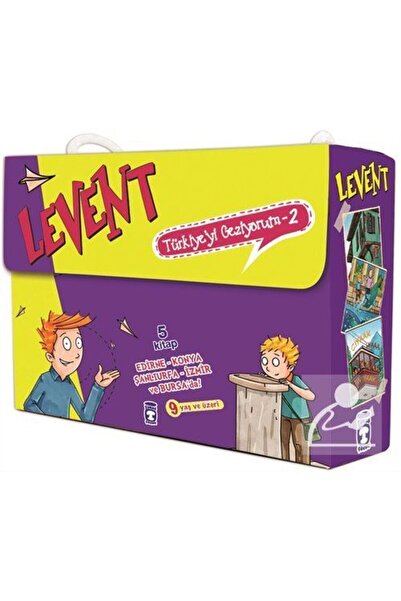 Timaş Çocuk Levent Türkiye'yi Geziyorum -2 (5 KİTAP SET)