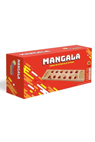 AKLIMDA ZEKA OYUNLARI مانجالا (خشبية)