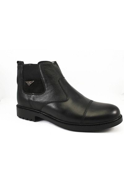 Çetintaş Genuine Leather Large Size Men's Boots
