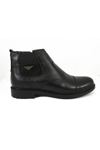Çetintaş Genuine Leather Large Size Men's Boots