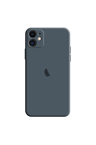 Smart Tech Iphone 12 Kamera Korumalı Silikon Içi Kadife Lansman Kılıf Uyumlu