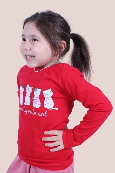 FYK COLLECTİON Основен суитшърт за момичета