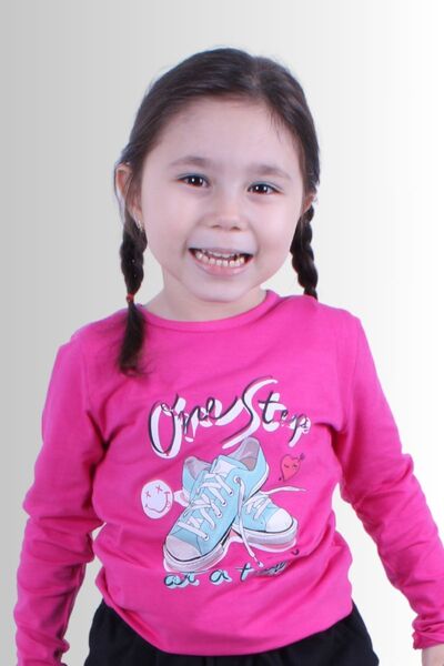 FYK COLLECTİON Set de 3 hanorace de bază pentru fete