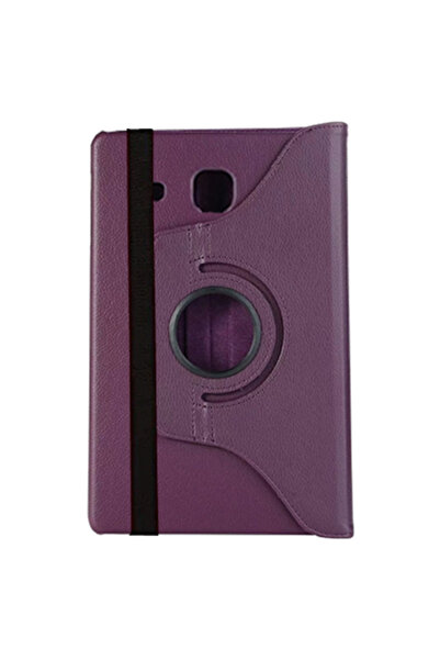 Smart Tech Samsung Galaxy Tab T560 T562 T565 9,6 Inç Döner Standlı Tablet Kılıfı Mor