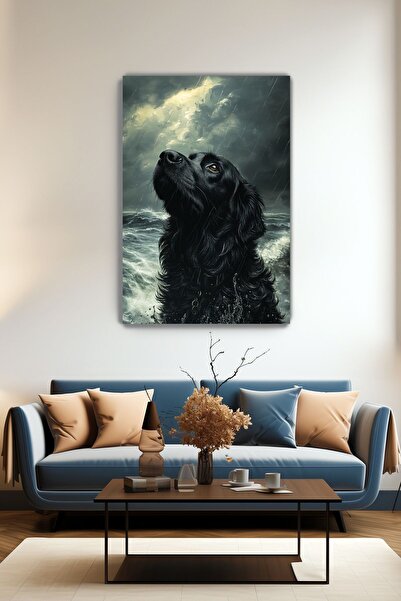 Hopeful Waiting Canvas Wall Table - Home Living Room Corridor Living room Office Decoration