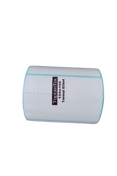 TOPTANTEK Termal Etiket 100x100 Termal Etiket , Kargo Etiketi