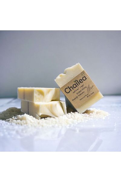 Chailea صابون نخالة الأرز الطبيعي وزيت شجرة الشاي وحب الشباب والبثور 100 جرام 3 عبوات