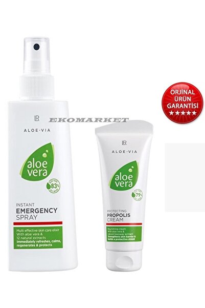 LR Aloe Vera Acil Yardım Spreyi 400 Ml + Propolis Krem 100 Ml