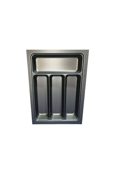 almital mobilya aksesuarları furniture accessories 26x36 cm - Μαχαιροπήρουνα ανθρακί 4 θέσεων Δωρεάν κοπή