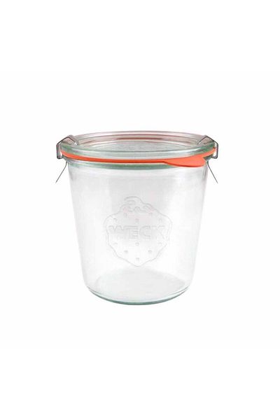 Weck Mold Glass Locked Jar-580 ml