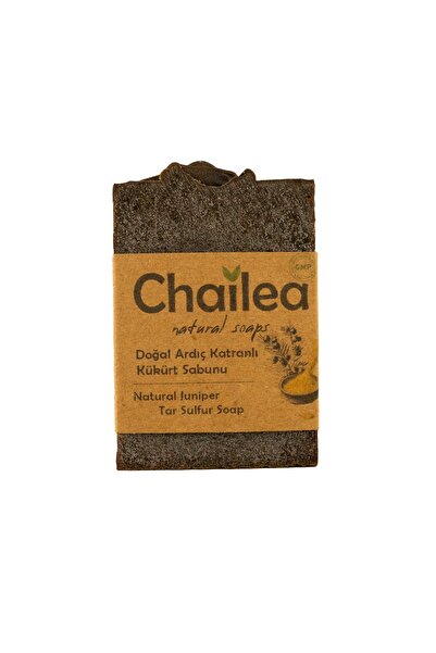 Chailea صابون الكبريت الطبيعي من قطران العرعر مع النخالة 100 جرام