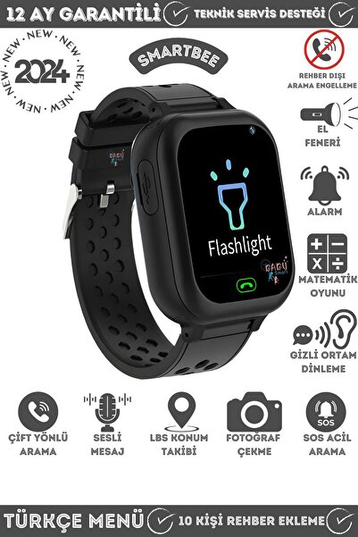 SmartBee Q21 Akıllı Çocuk Takip Saati, Sim Kartlı Arama, Kameralı, S.O.S ve G...