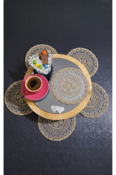 NGR HOME 6'LI KORDENALI KAHVE YANI SUNUM KOKTEYL PEÇETESİ