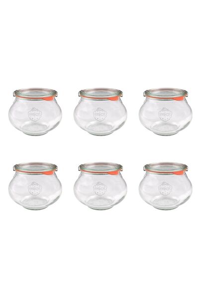 Weck 1062 Ml Deco Kavanoz Seti (6 Adet)