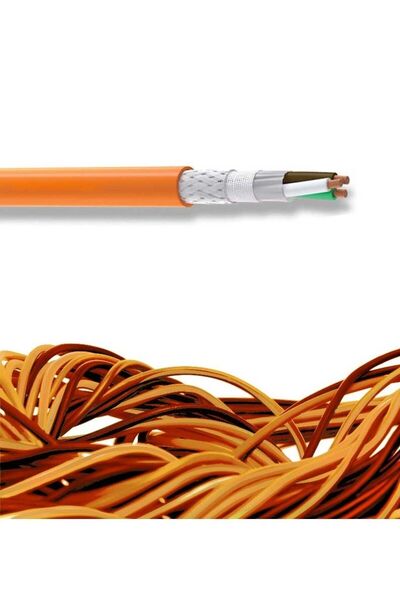 125 Metre --recber Lıhch 2x2,5 Mm2 Halojen Free, Yangına Dayanıklı Kablo