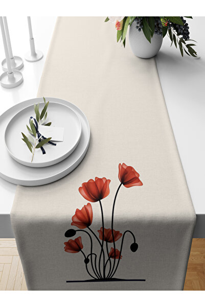 Bertille Home Seria Flori 140x40 Cm Runner Imprimat Digital