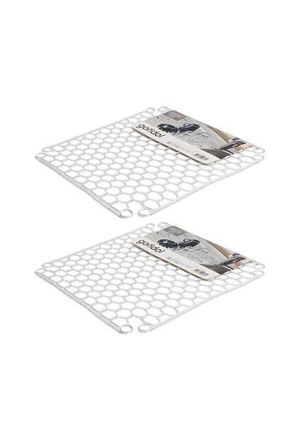 MAİN SHOP 2 Pieces Transparent Silicone Sink Ice Tray Carpet Drying Mat M-111