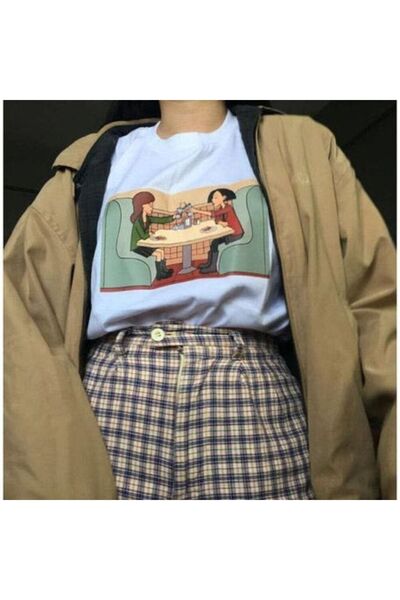 Kalic Studio داريا - تي شيرت أبيض