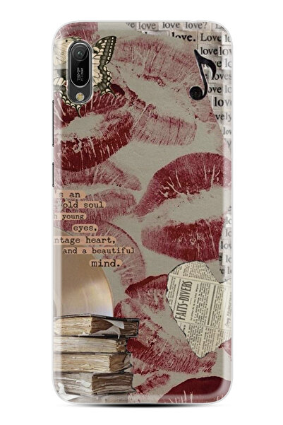 Arvencase Huawei Y6 2019 Kılıf Kapak Süper Seri HD baskı y6-huawei-stk71-y62019