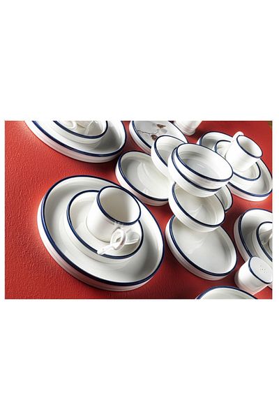 AROW Marla 35 Piece Porcelain Breakfast Set for 6 People