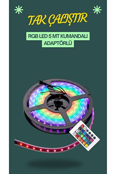 Forest RGB 5 Metre Animasyonlu Şerit Led Paketi