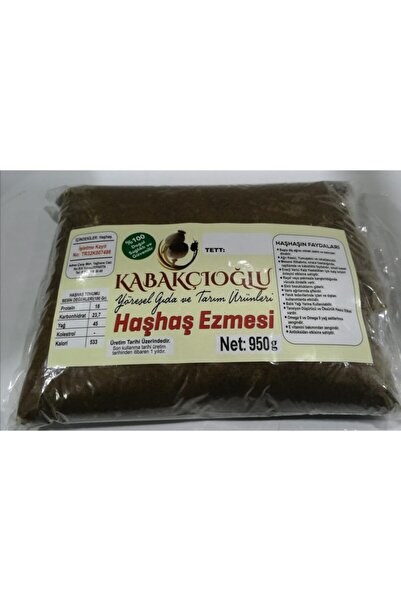 Genel Markalar Kabakçıoğlu Haşhaş Ezmesi %100 Doğal Haşhaş Ezmesi 1 Kg