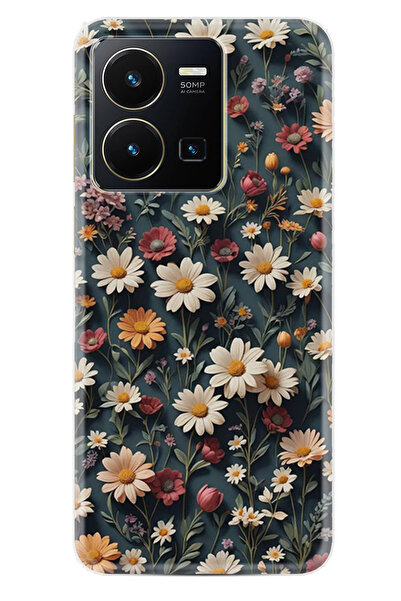 vivo Y35 Kılıf Kapak vi-y35 HD desenler vivoy35-stk-35-vivo