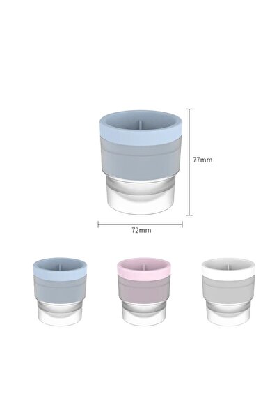 MİMOZA PARK Yeni Silikon Buz Topu Kalıbı Küre Şeklinde Buz Kalıbı Viski Kokteyl Sunum Yuvarlak Buz Kalıbı 1 Adet