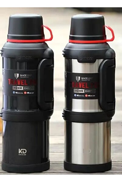 teknotrust 12 Kişilik Çay Termosu 4 Litre 12 Saat Sıcak/soğuk Yalıtımlı Vakumlu Paslanmaz Aile Boy Çelik Içe