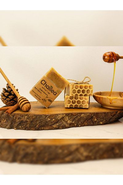 Chailea صابون عسل الكستناء الطبيعي صناعة يدوية 100 جرام
