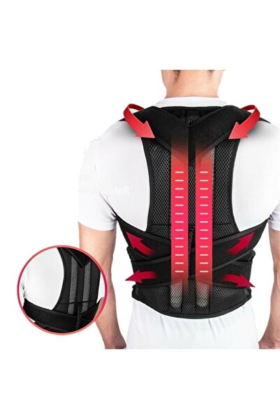 Ankaflex Highconcept Ortopedik Balenli Dik Duruş Korsesi Posturex Bel Sırt Ko...