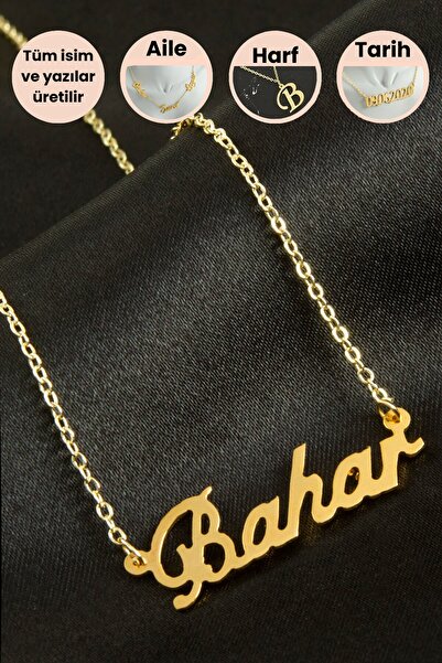 Bijuteri Net Bahar isimli kolye (Kişiye Özel)
