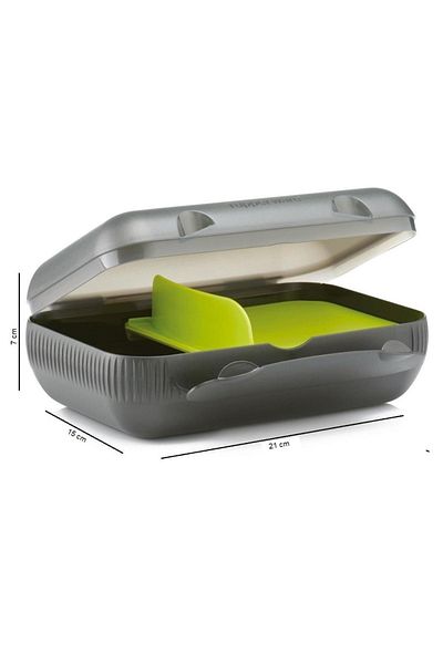 Tupperware Compartmented Lunch Box Sandwich Wallet Hsgl
