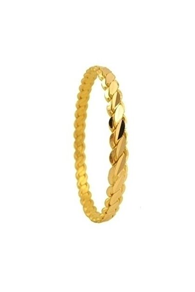 Vipfoni Altın Kaplama 3 Burgulu Adana Burması Çocuk Bilezik 1 Adet