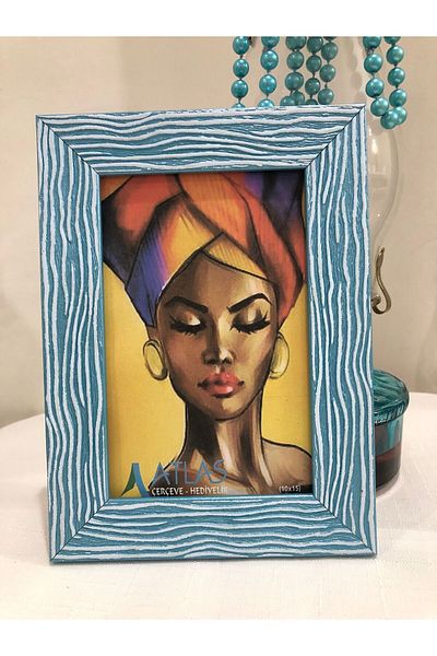 Atlas 10/15 Photo Frame - Colorful Patterned