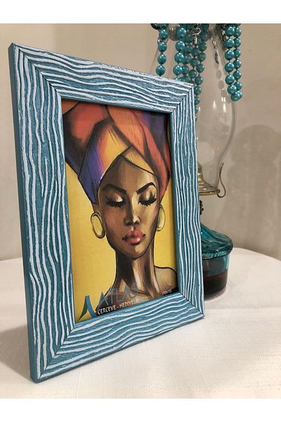 Atlas 10/15 Photo Frame - Colorful Patterned