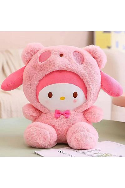 Schulzz Sanrio Sakura My Melody Cinnamoroll Kawaii Plush Toy - 25-27 Cm Birthday Gift