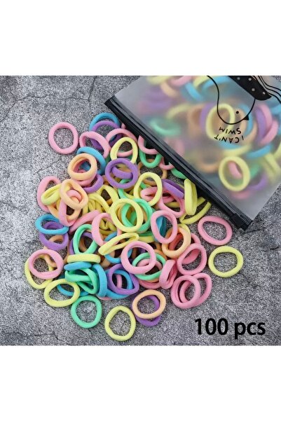 marimari Şeffaf Çantalı 100 Lü Lastik Toka 2 cm Çocuk Tokası