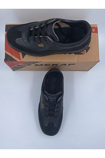 Mekap Unisex Siyah Arazi Iş Inşaat Bahçe Outdoor Sağlam Dayanıklı Ayakkabı